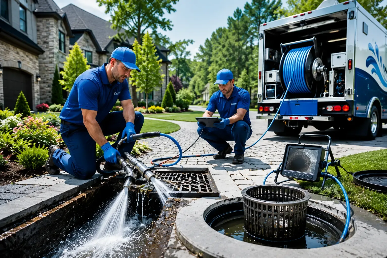 Local outdoor drain cleaning professionals in Troy, NH